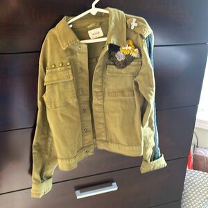 Cure Hudson denim jacket size large. Can fit kids ages 8-11